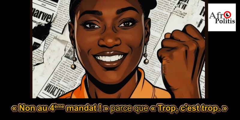 Pulchérie Gbalet poing levé : « Non au 4ème mandat ! » parce que « Trop, c’est trop. » — AfroPolitis.com